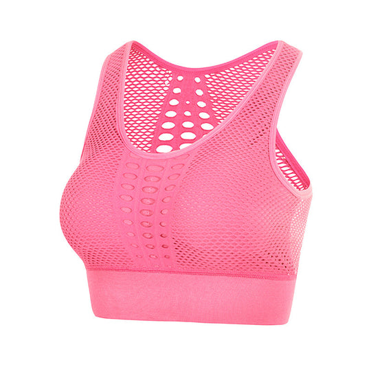 Summer Hollow Beautiful Back Seamless Sports Bra