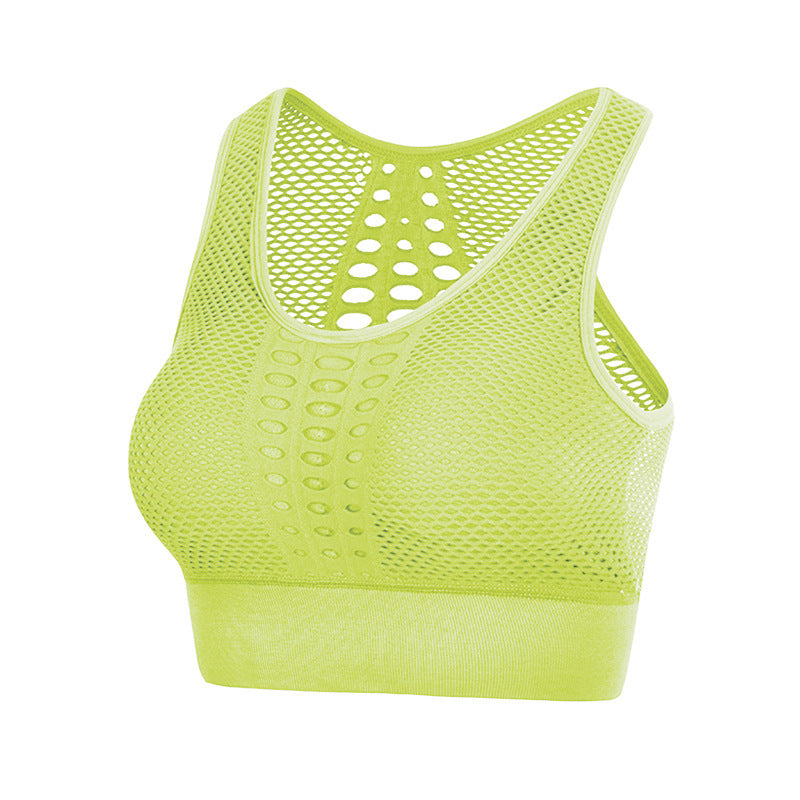 Summer Hollow Beautiful Back Seamless Sports Bra