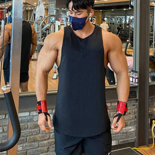 Men's Fashion Casual Loose Sports Sleeveless Quick Dry Tops