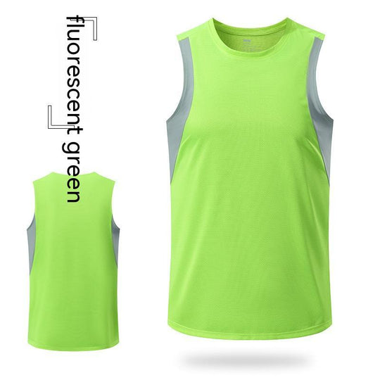 Summer New Quick-dry Vest Loose Breathable Casual Fitness Sleeveless Shirt