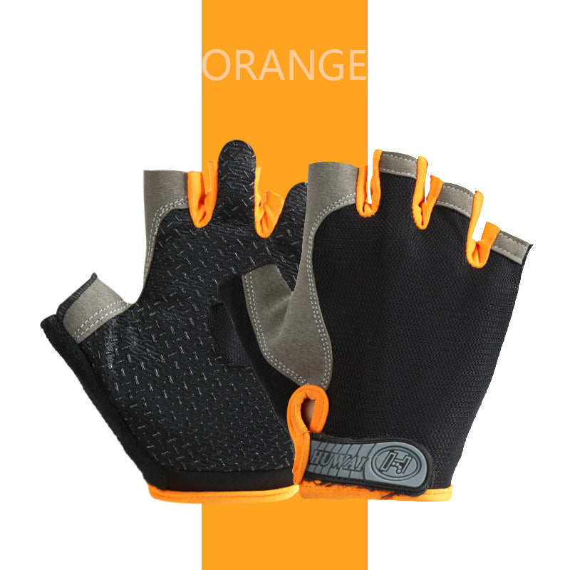 Finger Riding Gloves Men And Women Outdoor Non-slip Sun Protection Camping