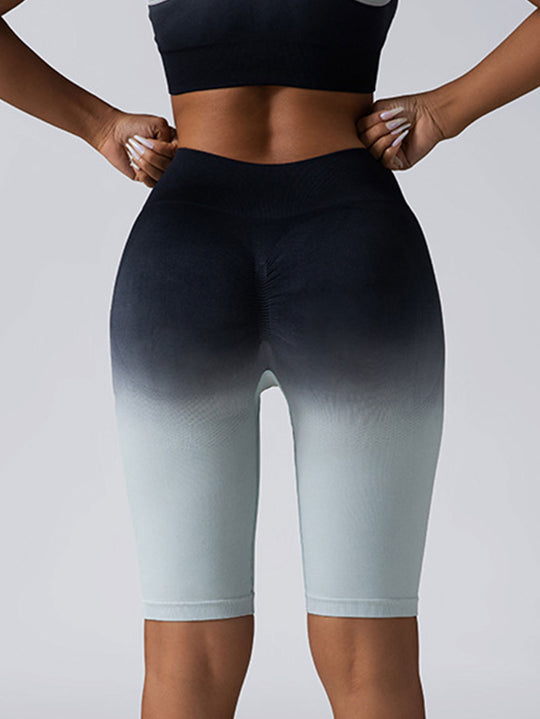 3 Pack Women Workout Shorts Scrunch Shorts Seamless High Waisted Contour Gym Yoga Biker Shorts