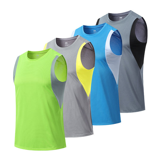 Summer New Quick-dry Vest Loose Breathable Casual Fitness Sleeveless Shirt