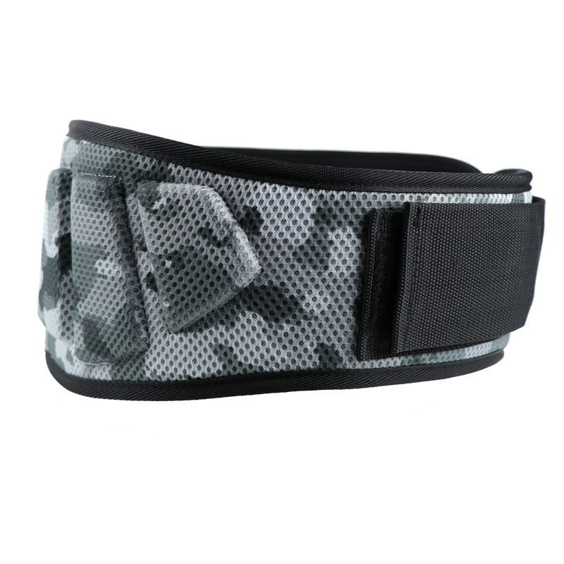 Camouflage Deadlift Fitness Weightlifting Belt