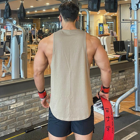 Men's Fashion Casual Loose Sports Sleeveless Quick Dry Tops