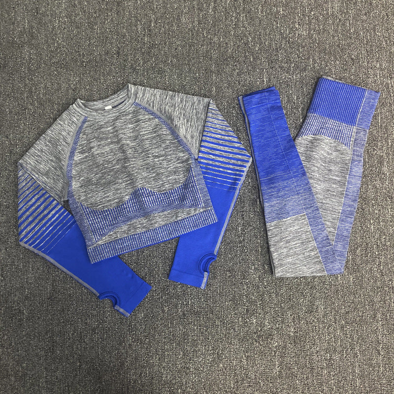 Seamless knitted yoga wear