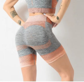 Running Sports Bra Set Seamless Yoga Wear