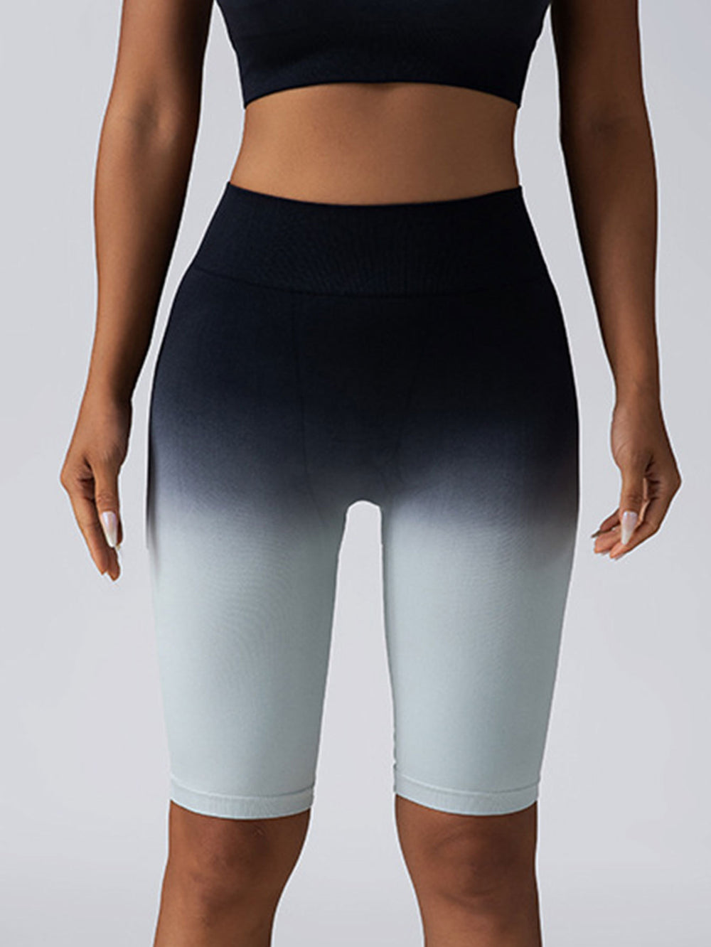 3 Pack Women Workout Shorts Scrunch Shorts Seamless High Waisted Contour Gym Yoga Biker Shorts