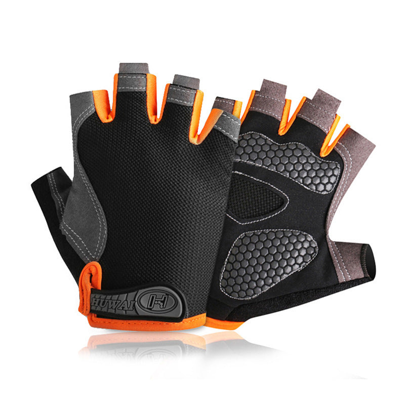 Finger Riding Gloves Men And Women Outdoor Non-slip Sun Protection Camping