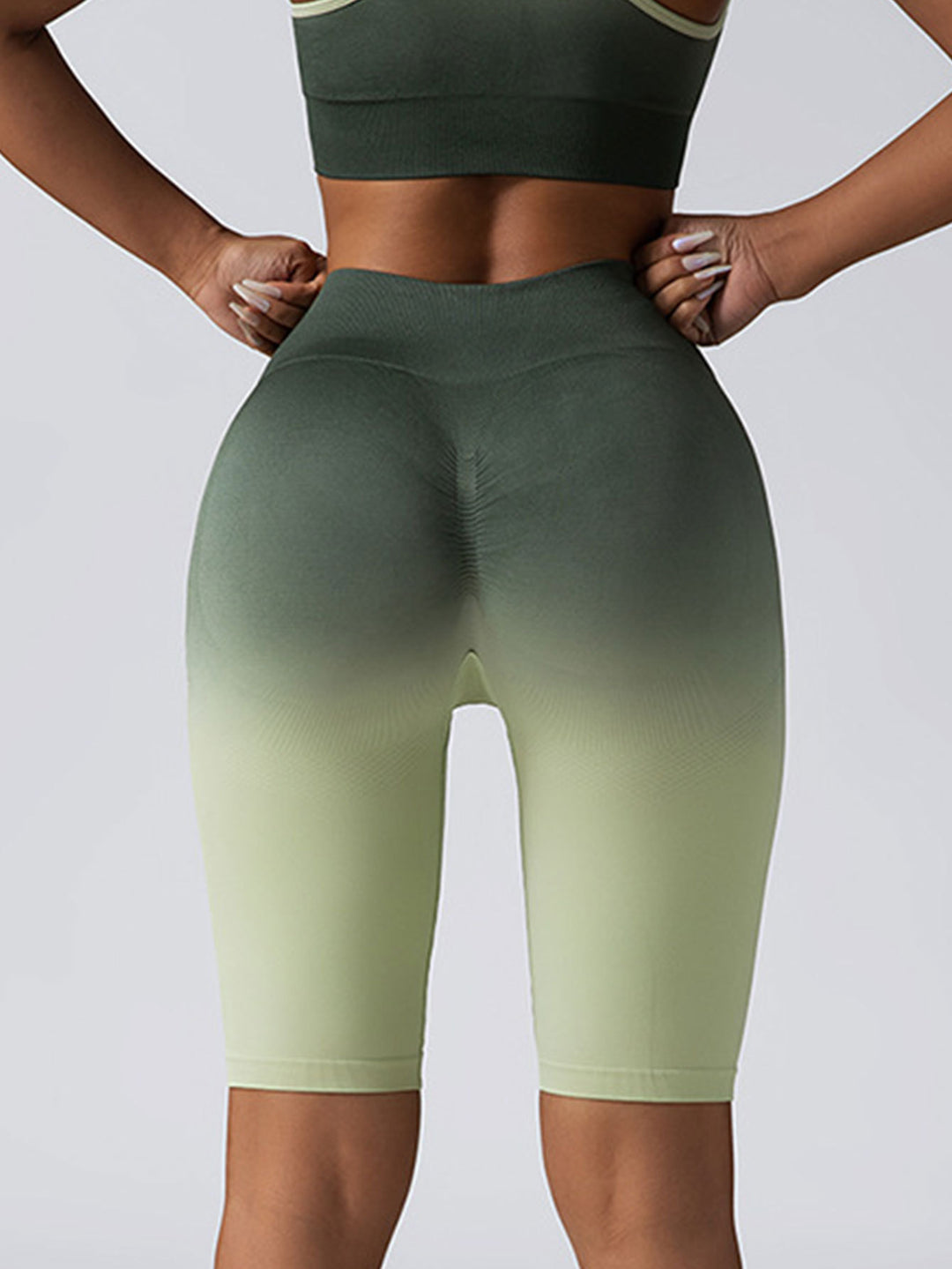 3 Pack Women Workout Shorts Scrunch Shorts Seamless High Waisted Contour Gym Yoga Biker Shorts