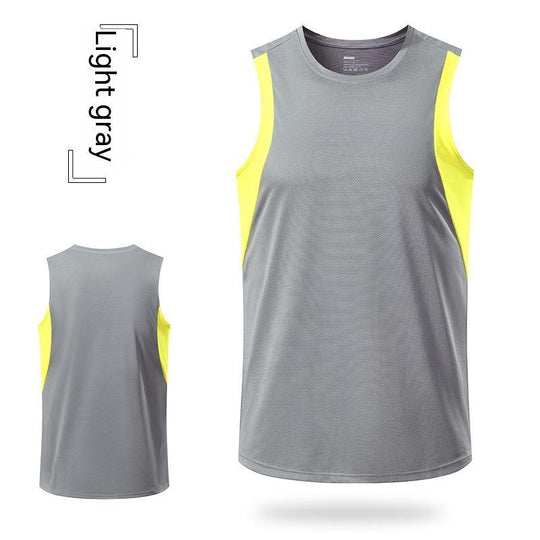 Summer New Quick-dry Vest Loose Breathable Casual Fitness Sleeveless Shirt