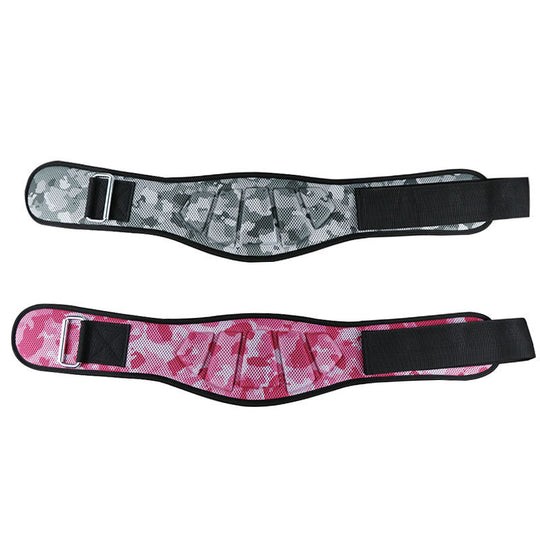 Camouflage Deadlift Fitness Weightlifting Belt