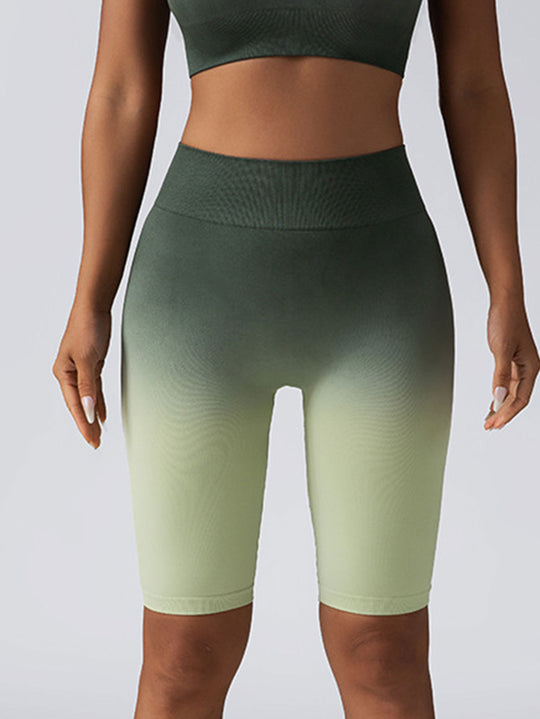 2 Pack Workout Shorts For Women Scrunch Butt Lifting High Waisted Yoga Gym Seamless Booty Biker Shorts